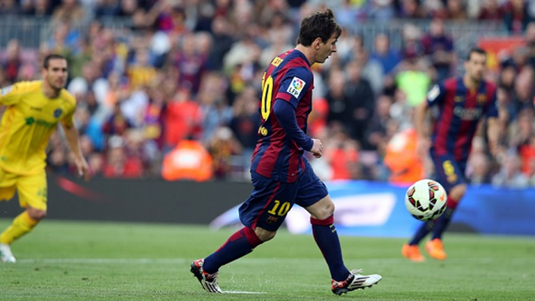 Lionel Messi Barcelona v Getafe Camp Nou