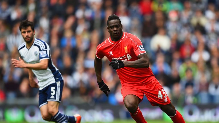 Liverpool's Mario Balotelli failed to make much of an impression