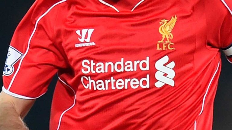 Schiereiland Of anders Wrak Liverpool and Standard Chartered extend shirt deal until 2019 | Football  News | Sky Sports