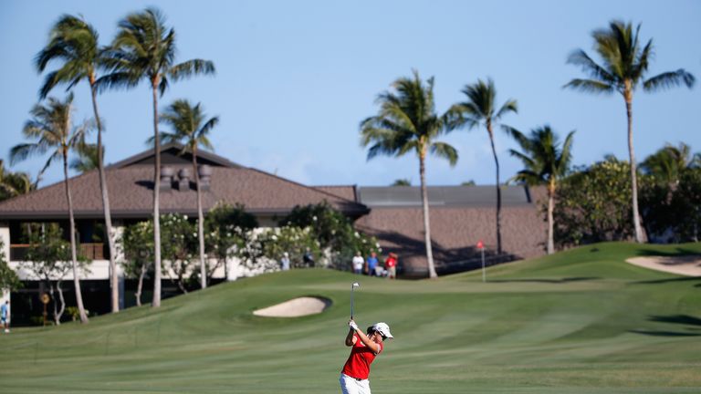 Sei Young Kim: Shares the lead at the halfway stage