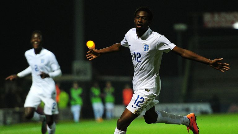 Martin Taylor-Crossdale: Scored in England U16 win