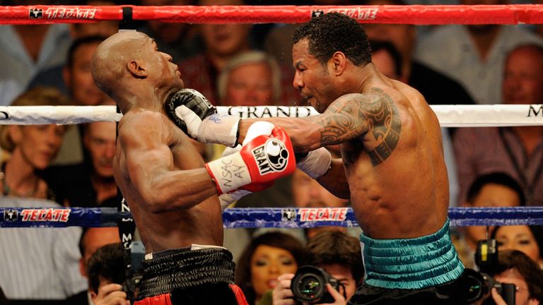 Shane Mosley v Floyd Mayweather