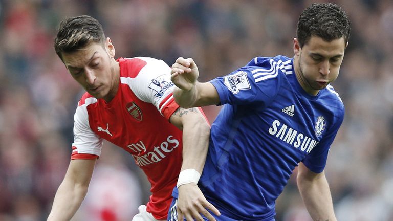 Mesut Ozil Eden Hazard