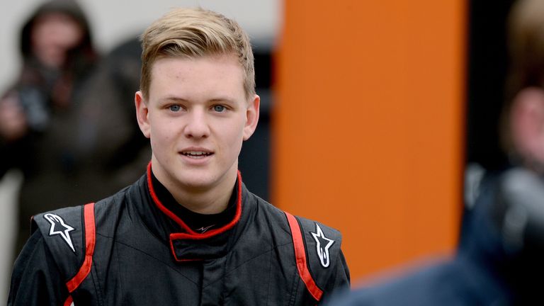 Mick Schumacher - set to launch F4 career this weekend