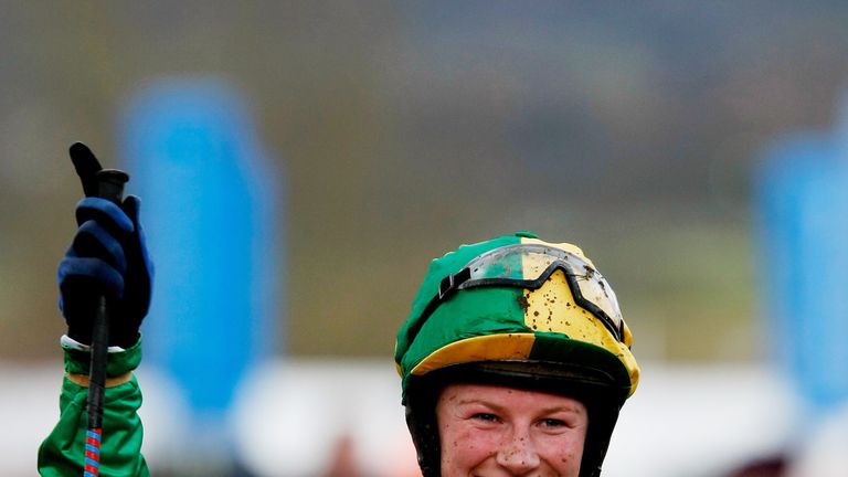 Jockey Nina Carberry isn't a stranger to big-race success. 