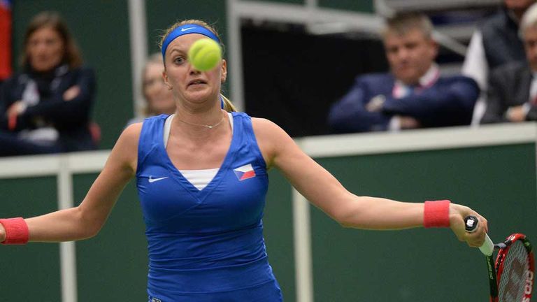 Petra Kvitova, Fed Cup semi-final Czech Republic