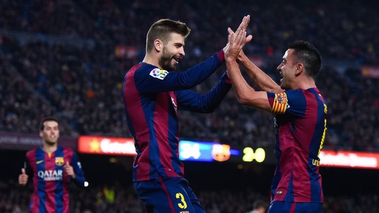 Pique believes Barca will miss Xavi but can move on
