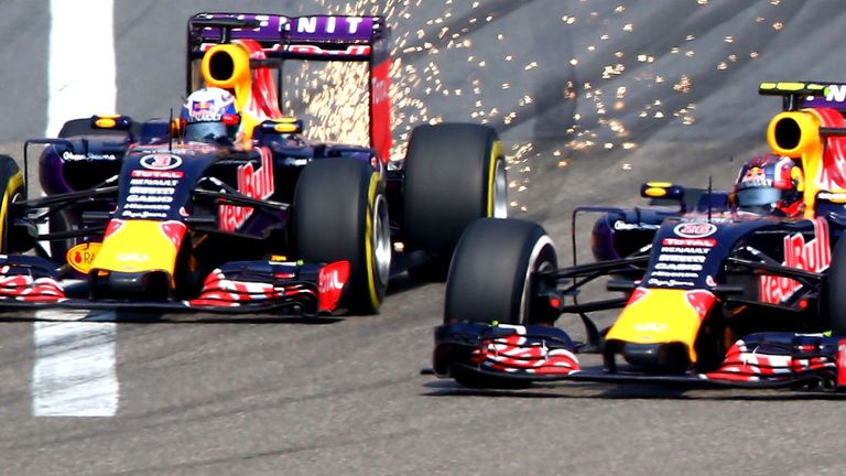Red Bull Ricciardo Kvyat