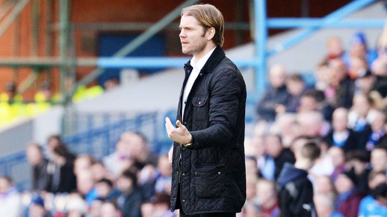 Robbie Neilson: Hearts boss suffered a rare defeat at Ibrox