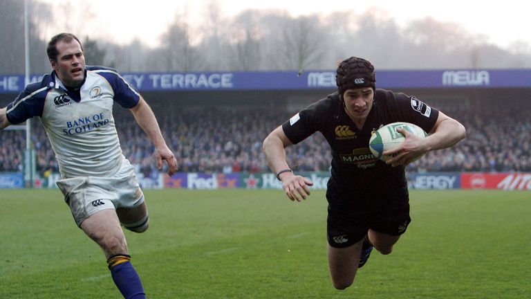 Danny Cipriani Wasps try v Leinster 2007