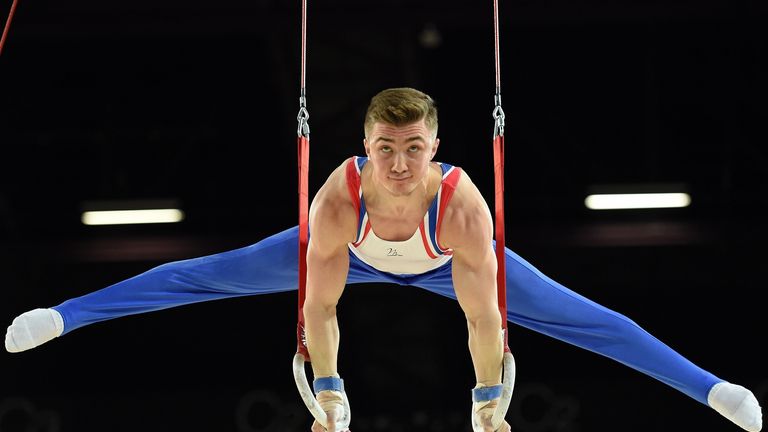 Sam Oldham impressing on the rings in France