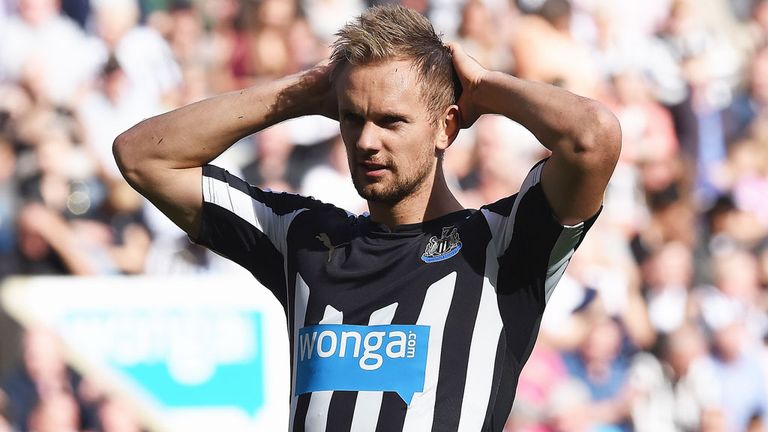 Siem de Jong: Newcastle midfielder has had a troubled first season