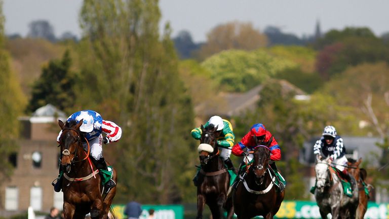 Special Tiara won the AP McCoy Celebration Chase with Mr Mole only third