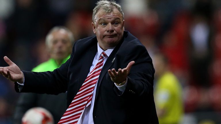 Rotherham United manager Steve Evans in typically boisterous mood during Tuesday triumph over Reading