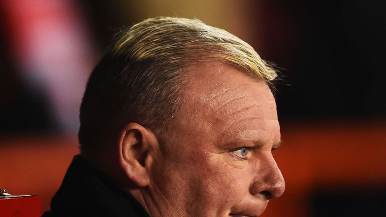 NOTTINGHAM, ENGLAND - MARCH 18:  Steve Evans manager of Rotherham United looks on prior to the Sky Bet Championship match between Nottingham Forest and Rot
