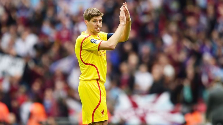 Steven Gerrard: Liverpool skipper was denied a Wembley farewell on Sunday