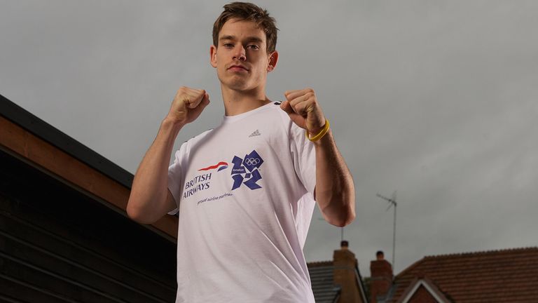 Aaron Cook, photographed in 2011, when he was still representing Great Britain in taekwondo championships