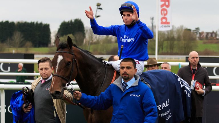 William Buick celebrates onboard Tryster