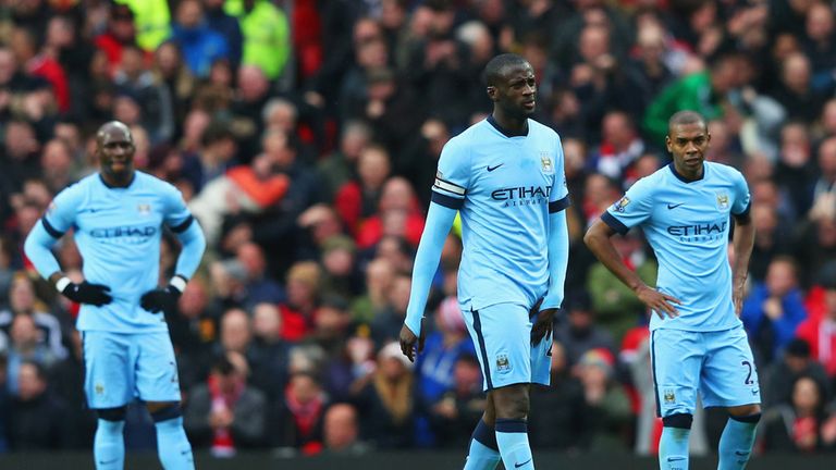 Yaya Toure and Manchester City failed to impress