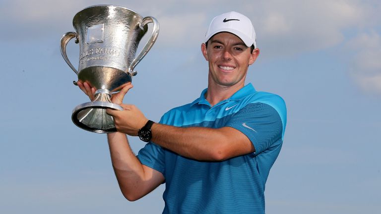 Rory McIlroy said he couldn't have played better than he did at the Wells Fargo Championship as he won the tournament by seven shots with 21 under par