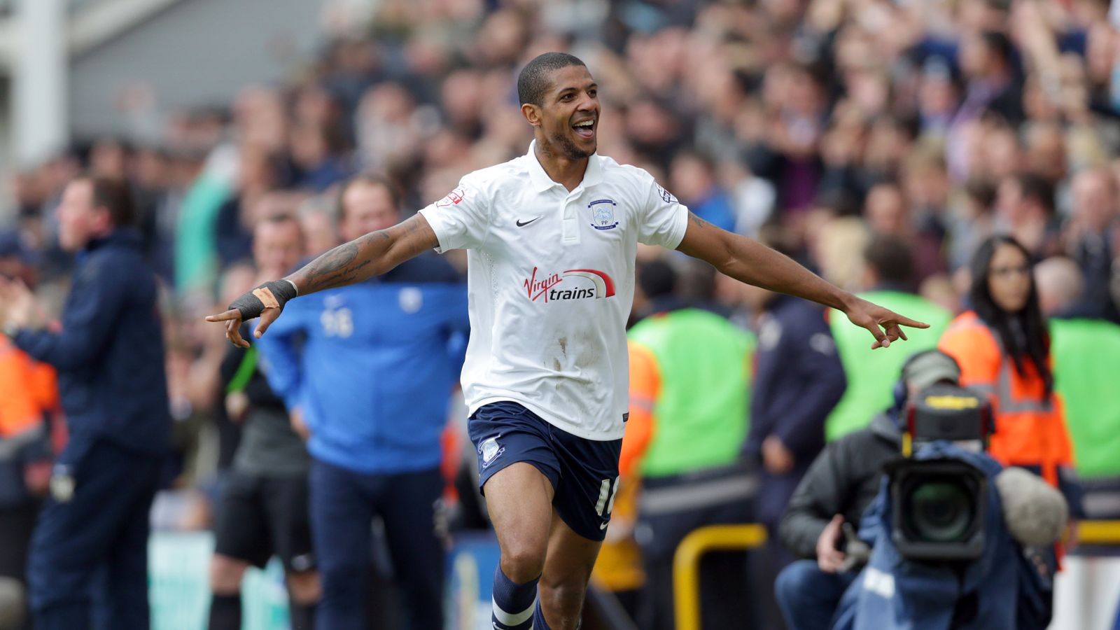 Watch Jermaine Beckford Scores Outrageous Goal As Preston Book Play