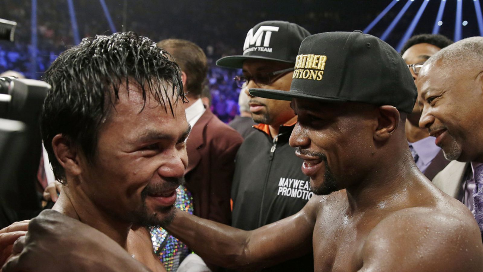 Mayweather vs Pacquiao Paul Smith, Spencer Oliver and Jamie Moore scored all 12 rounds Boxing News Sky Sports