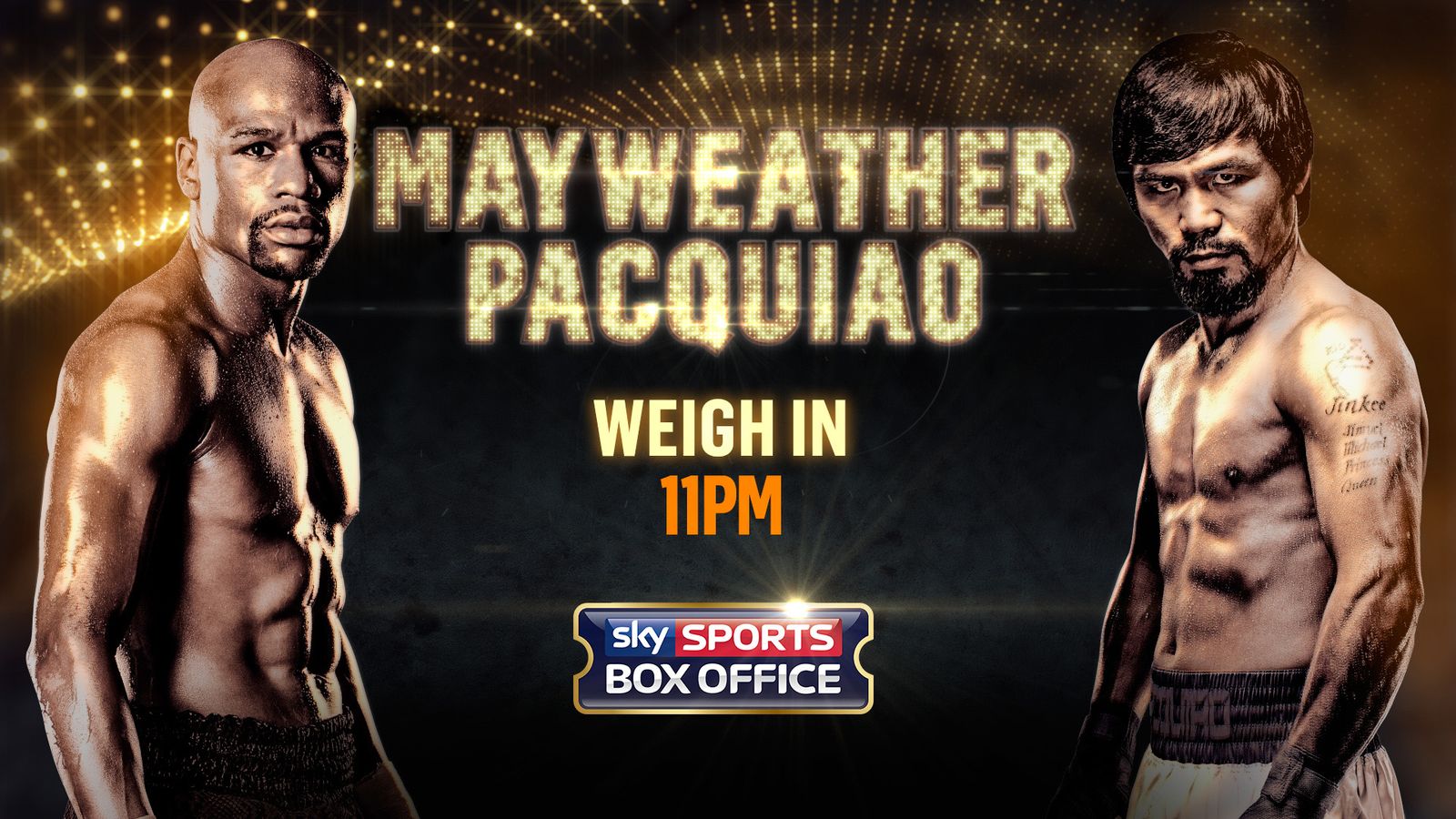 Mayweather vs Pacquiao Watch live as Floyd Mayweather and Manny