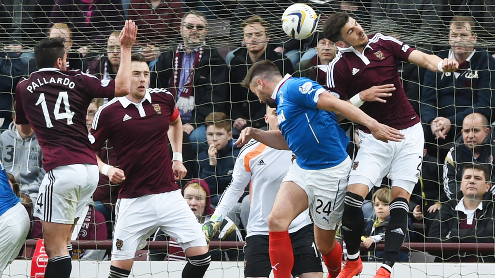 Hearts 2 - 2 Rangers - Match Report & Highlights