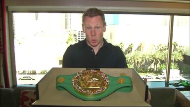 New WBC belt for MayPac