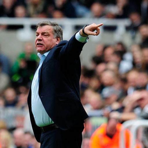 Allardyce's odds collapse