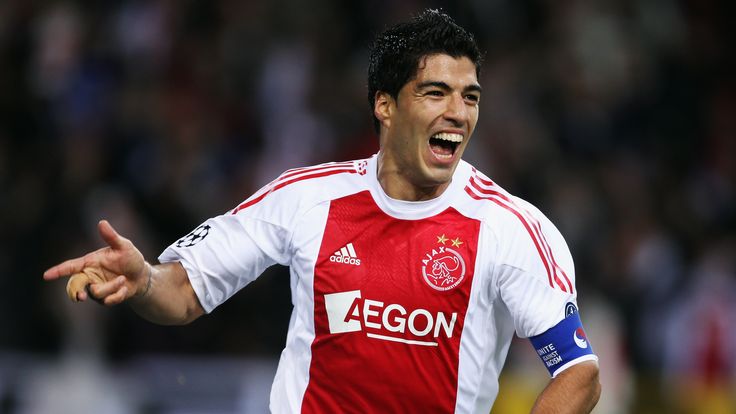 Luis Suarez scored 91 goals in 139 Eredivise appearances for Ajax before joining Liverpool