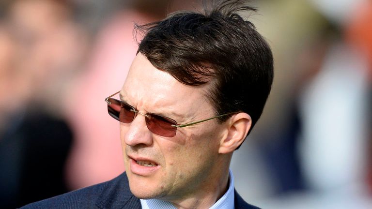 NEWMARKET, ENGLAND - OCTOBER 17: Aidan O'Brien poses at Newmarket racecourse on October 17, 2014 in Newmarket, England. (Photo by Alan Crowhurst/Getty Imag