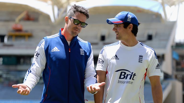 Kevin Pietersen returned to the England Test side in 2012 under Alastair Cook's captaincy.