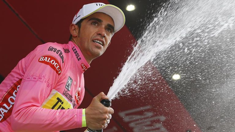 Alberto Contador, Giro d'Italia 2015, stage 16, Aprica