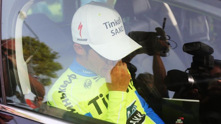 Alberto Contador, Giro d'Italia 2015, stage six