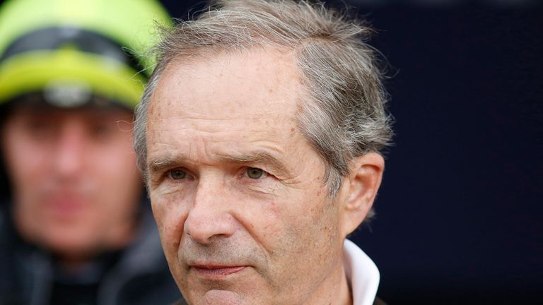 EPSOM, ENGLAND - MAY 26: Andre Fabre poses during the 'Breakfast With The Stars' morning at Epsom racecourse on May 26, 2015 in Epsom, England. (Photo by A
