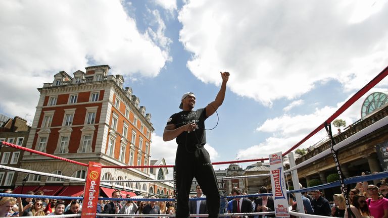Anthony Joshua: Aiming to win in style against Kevin Johnson at London's O2 Arena