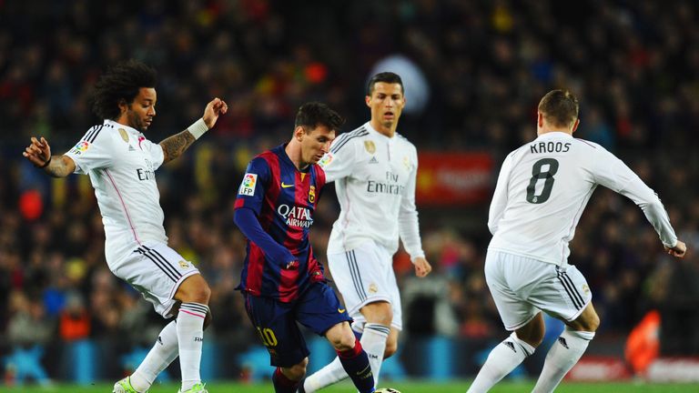 Lionel Messi, Cristiano Ronaldo, Real Madrid v Barcelona