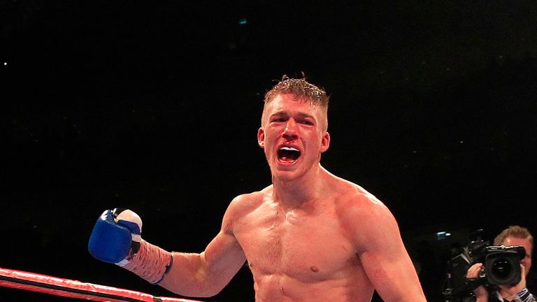 Nick Blackwell: Became the new British middleweight champion