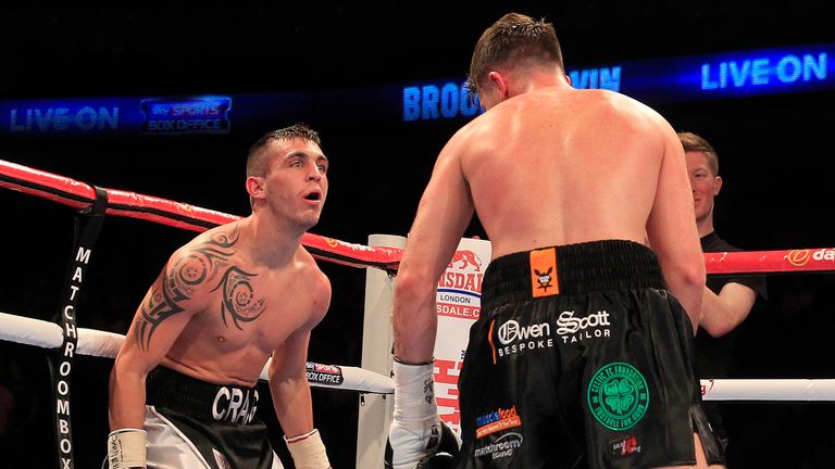 Cardle was taunted by Evans at the O2