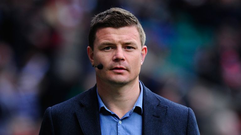 LONDON, ENGLAND - MAY 02:  Former Ireland player Brian O' Driscoll looks on before the European Rugby Champions Cup Final between ASM Clermont Auvergne and