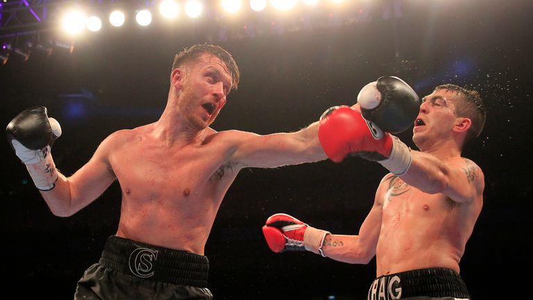 Cardle and Evans became a heated battle