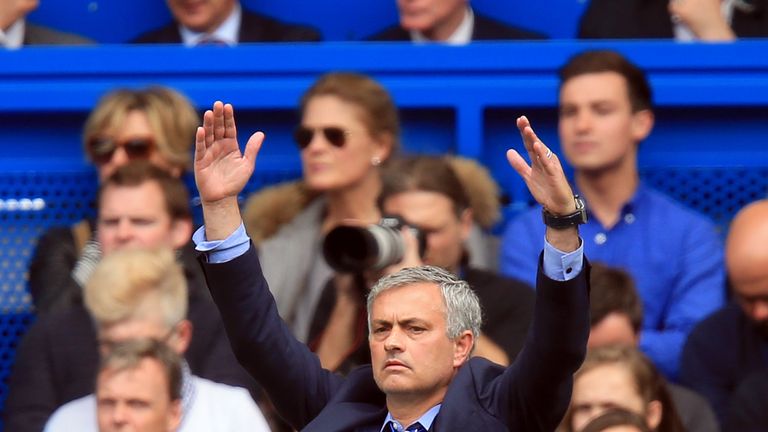 Jose Mourinho, Chelsea v Crystal Palace, Premier League