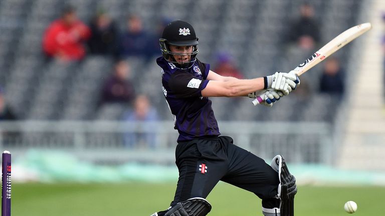 Gloucestershire's Ian Cockbain hits out during the Natwest T20 Blast match at the County Cricket Ground, Bristol.