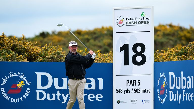 Darren Clarke: Looking to follow on from last week's strong display at Wentworth