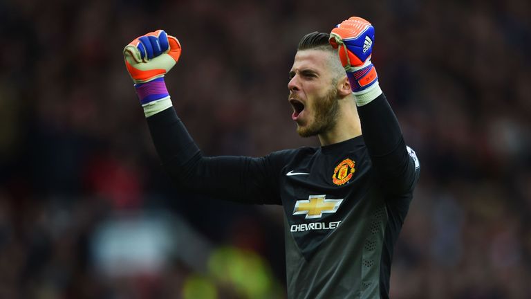 David De Gea, heavily linked with Real Madrid in recent days, enjoyed the goal