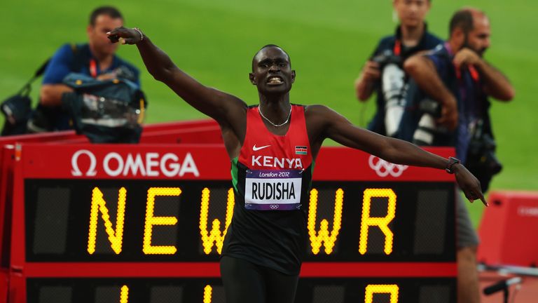 David Rudisha: One of the heroes at the 2012 London Olympics