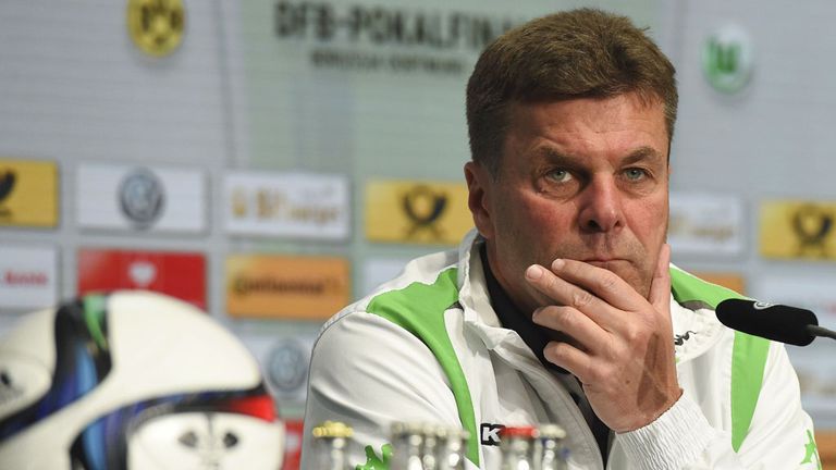 Head coach of German Bundesliga football club VfL Wolfsburg, Dieter Hecking