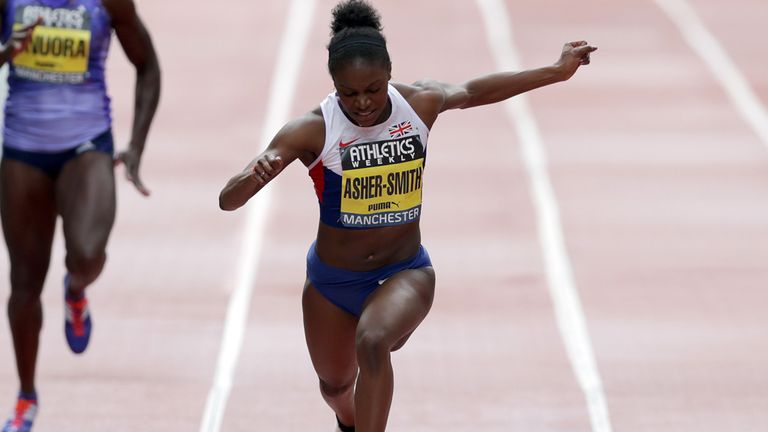 Dina Asher Smith Not Fazed By Racing Against The Worlds Top Sprinters