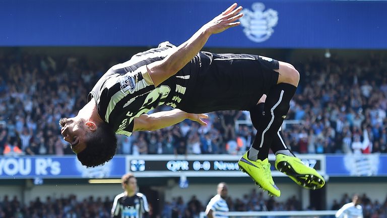 Emmanuel Riviere celebrates